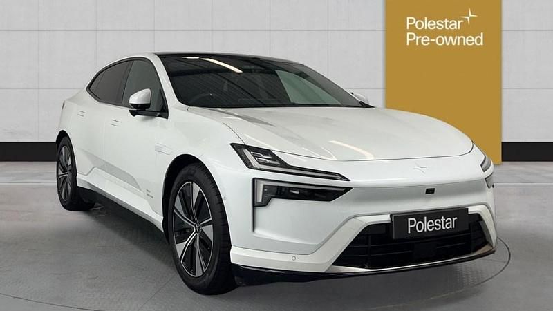 White New 2024 Polestar 4 Plus SUV | £50,990 (Good price) - Image 1/4