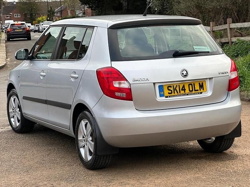 Gebraucht Skoda Fabia SE 2014 Silber Kleinwagen