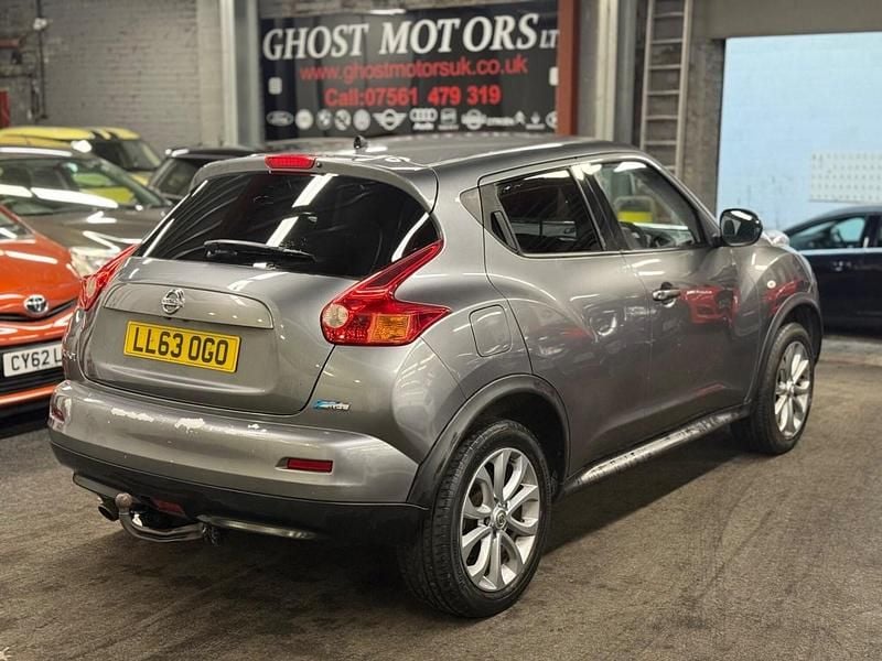 Used Nissan Juke Tekna 110 HP (80 kW) 2013 Grey SUV