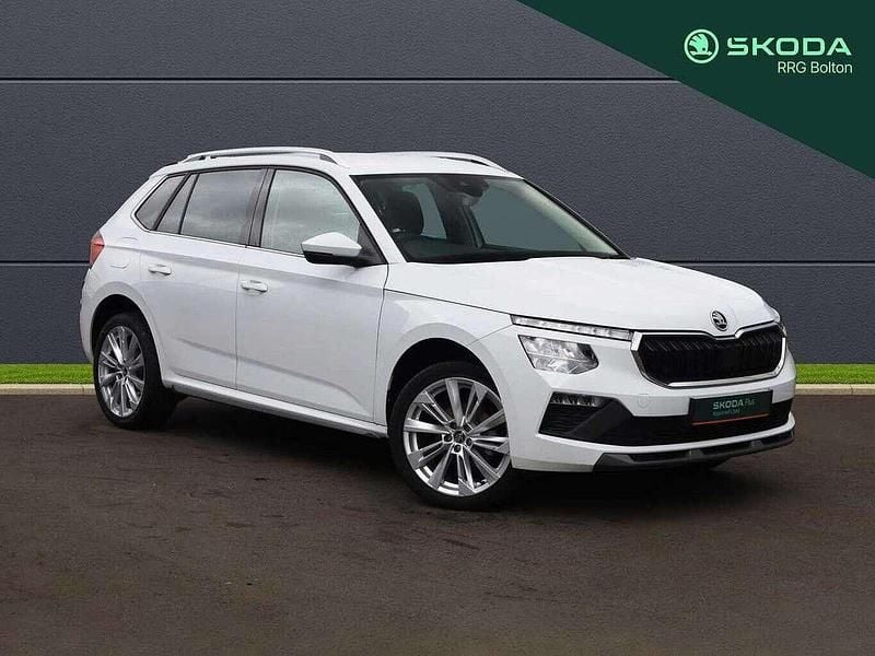 Moon white metallic Used 2024 Skoda Kamiq SE L SUV | £17,995 (Fair price) - Image 1/4