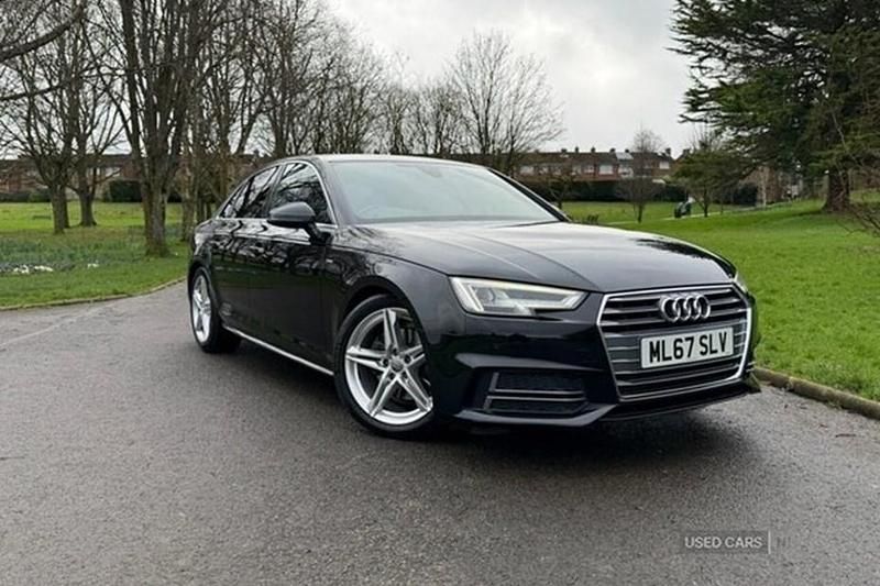 Used Audi A4 S-Line 190 HP (139 kW) 2017 Black Sedan