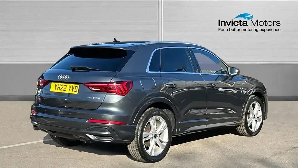 Used Audi Q3 S-Line 150 HP (110 kW) 2022 Grey SUV