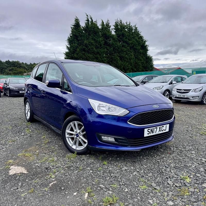 Blue Used 2017 Ford C-MAX Zetec MPV | £6,795 (Fair price) - Image 1/4
