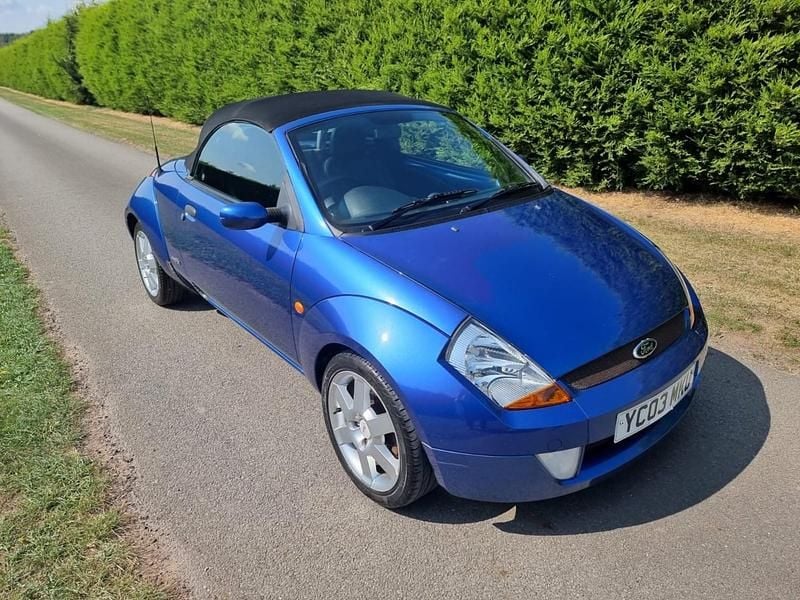 Blue Used 2003 Ford StreetKa Cabriolet | £2,495 - Image 1/3