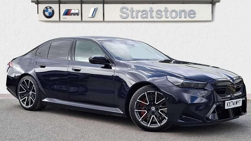 Black Used 2024 BMW M5 Comfort Edition | £87,590 (Good price) - Image 1/3