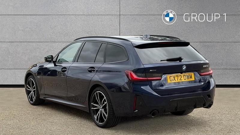 Used BMW 330e M Sport 292 HP (214 kW) 2023 Blue Estate