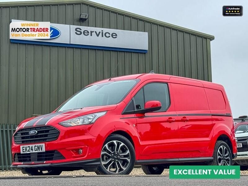 Used Ford Transit Connect Sport 100 HP (73 kW) 2024 Red MPV