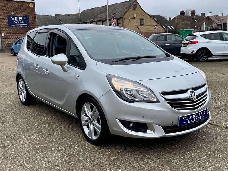 Used Vauxhall Meriva 120 HP (88 kW) 2016 Silver MPV