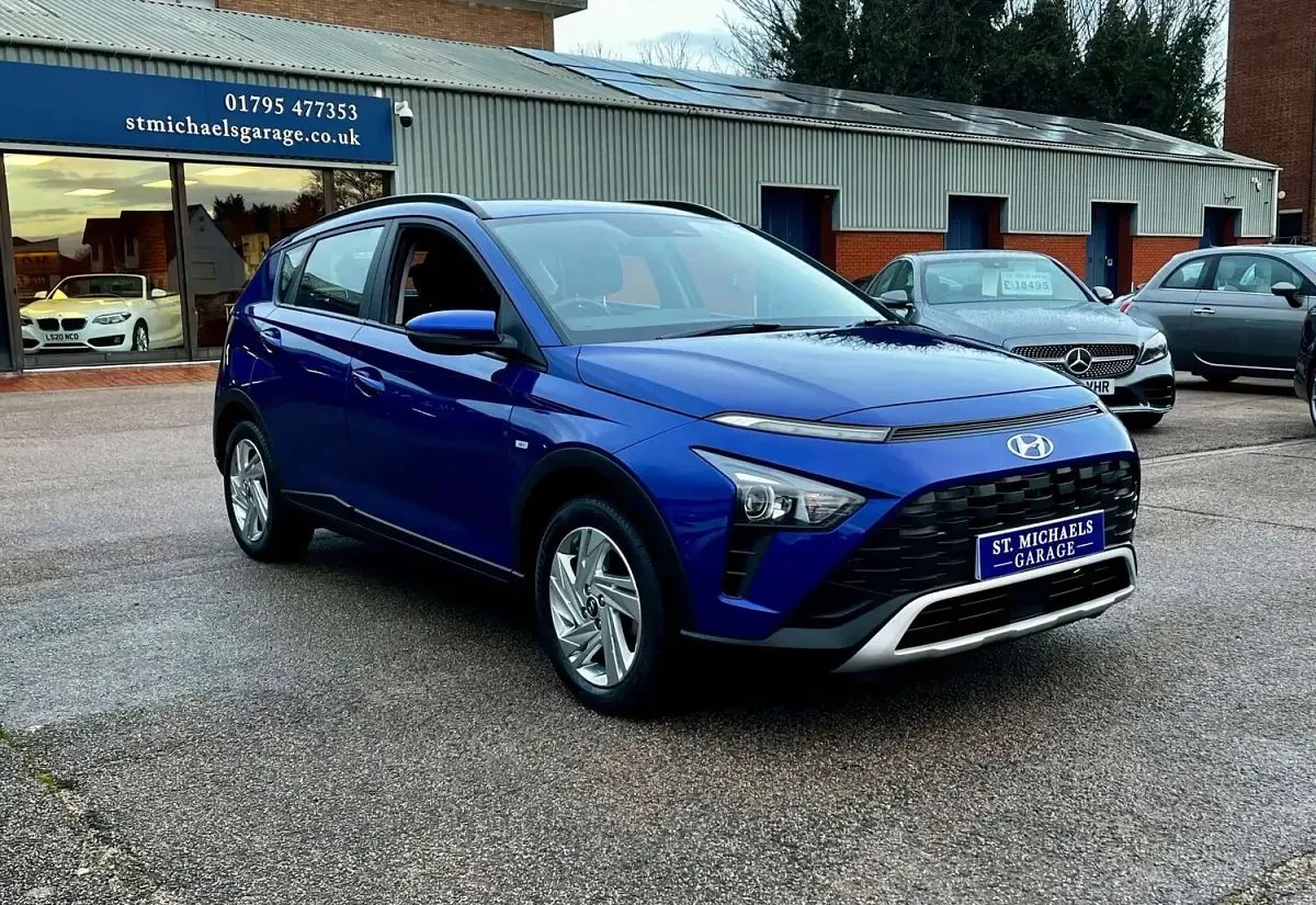 Used Hyundai Bayon SE 2022 Blue SUV
