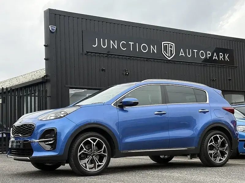 Used Kia Sportage GT-Line 174 HP (127 kW) 2020 Blue SUV