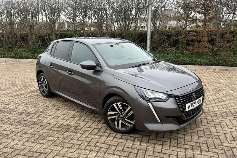 Used Peugeot 208 Allure 100 HP (73 kW) 2021 Grey Hatchback
