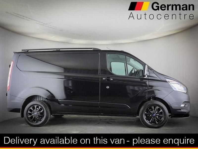Used Ford Transit Custom Limited 130 HP (95 kW) 2021 Black Van