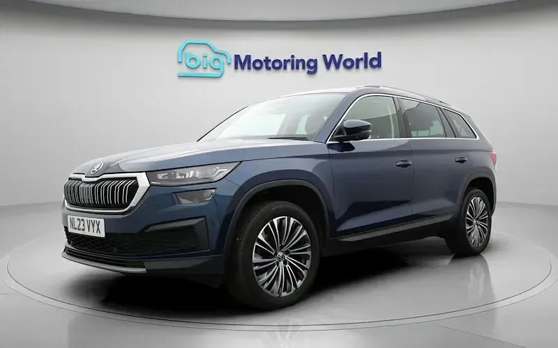 Used Skoda Kodiaq SE L Executive 150 HP (110 kW) 2023 Blue SUV