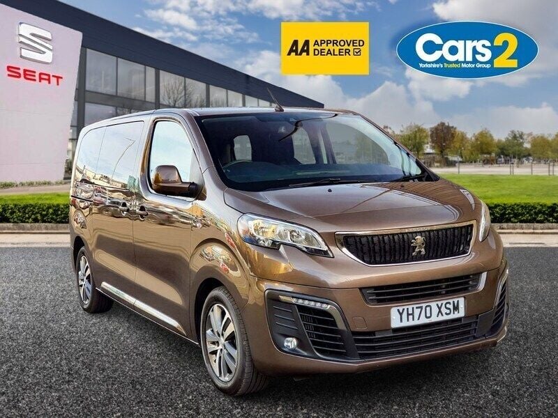Brown Used 2020 Peugeot Traveller Active MPV | £17,599 (Fair price) - Image 1/4