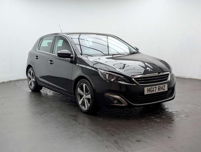 Used Peugeot 308 Allure 2017 Black Hatchback