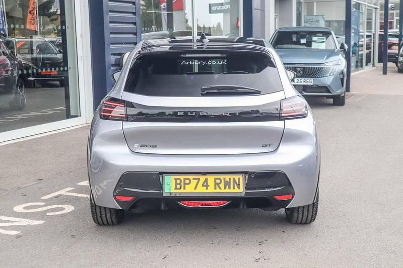 Used Peugeot e-208 GT 114 kW (156 HP) 2025 Grey Hatchback