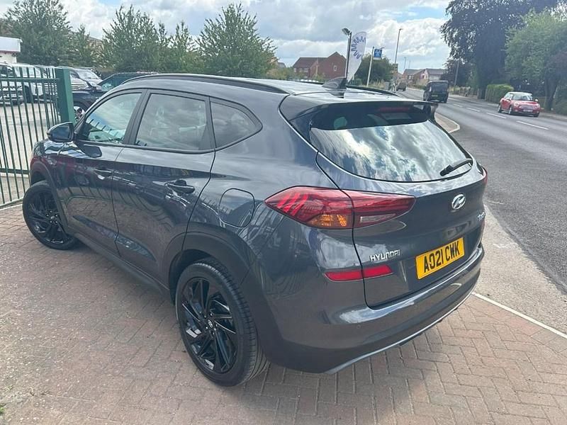 Used Hyundai Tucson N Line 136 HP (100 kW) 2021 Grey SUV