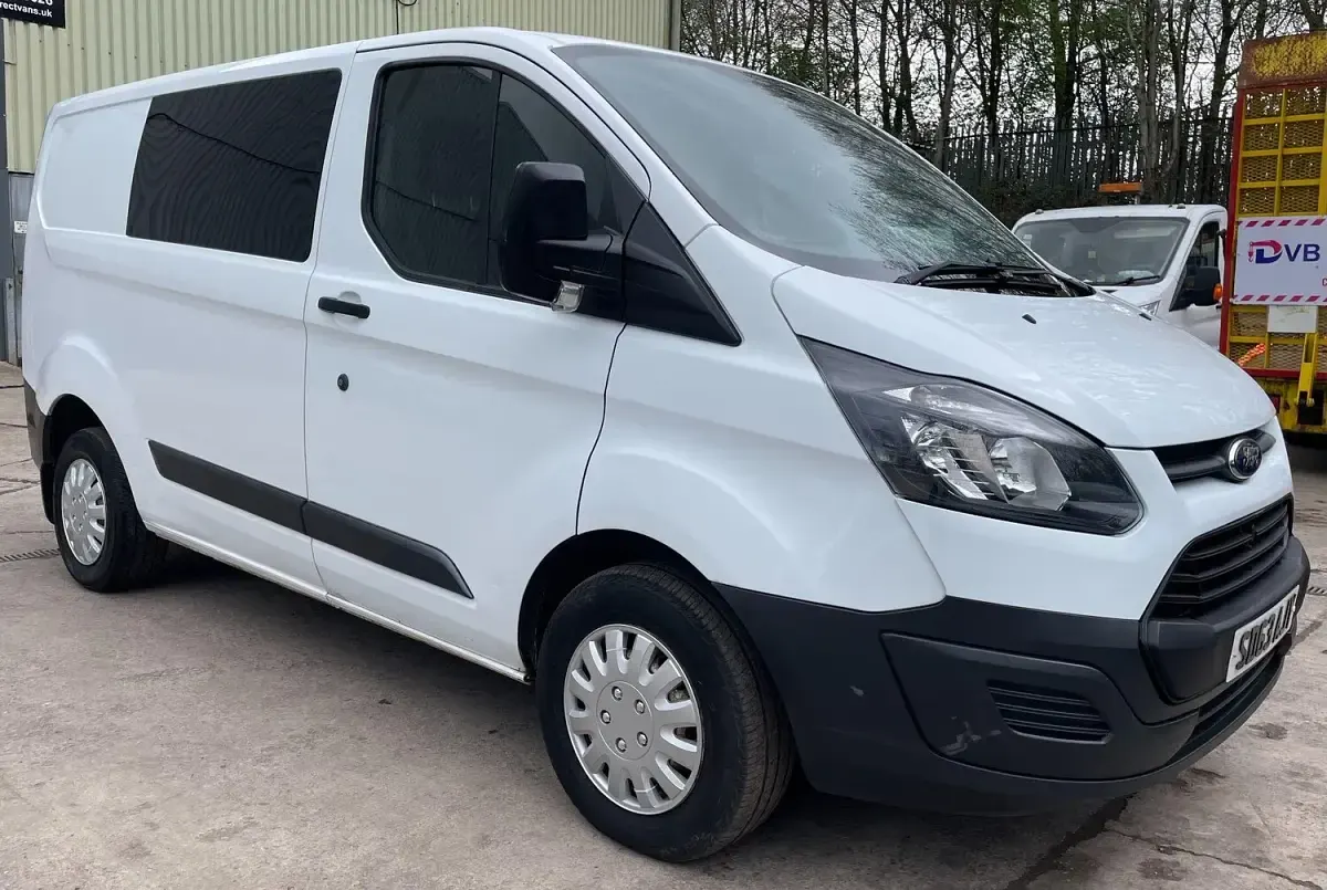 Used Ford Transit Custom 123 HP (90 kW) 2014 White Van