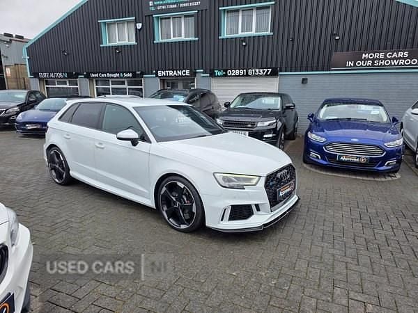 Used Audi RS3 400 HP (294 kW) 2019 White Sedan