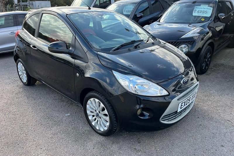 Black Used 2009 Ford Ka Zetec Hatchback | £1,695 (Fair price) - Image 1/1