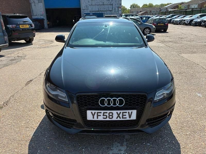 Usado Audi A4 S-Line 2009 Negro Familiar