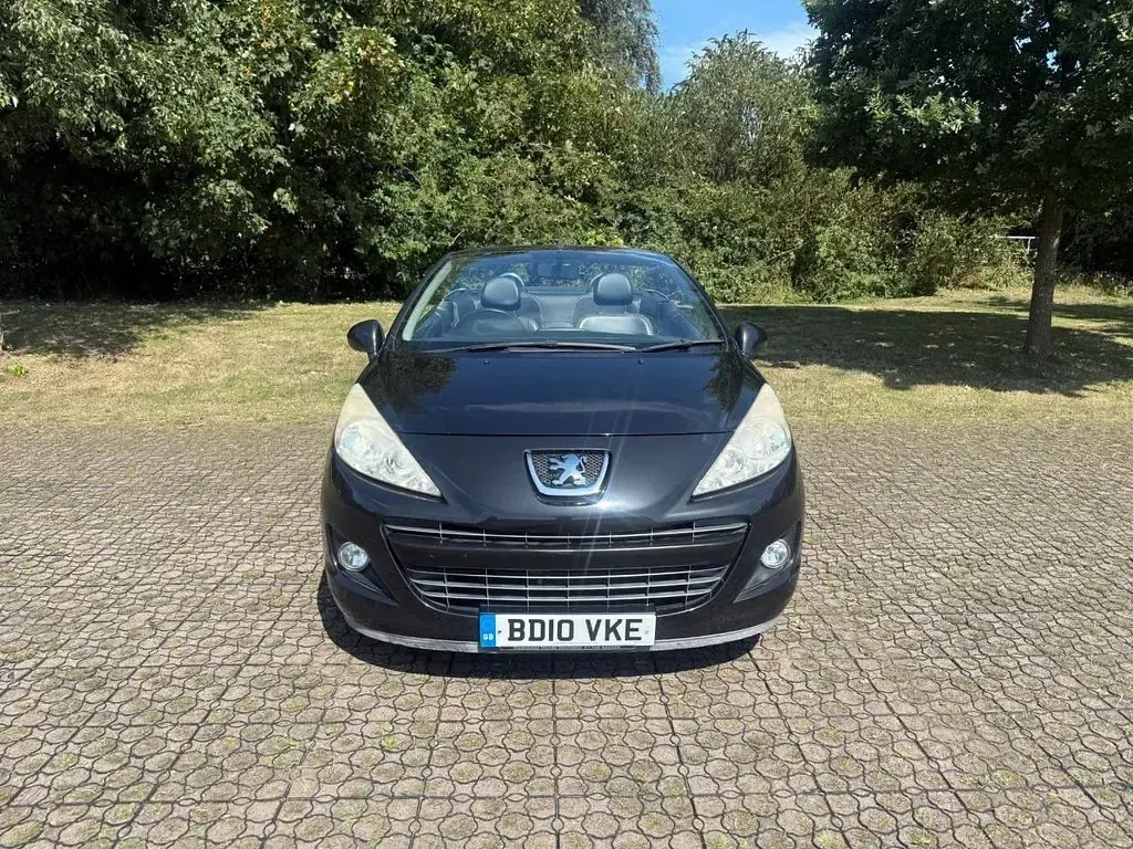 Used Peugeot 207 CC Allure 120 HP (88 kW) 2010 Black Cabriolet
