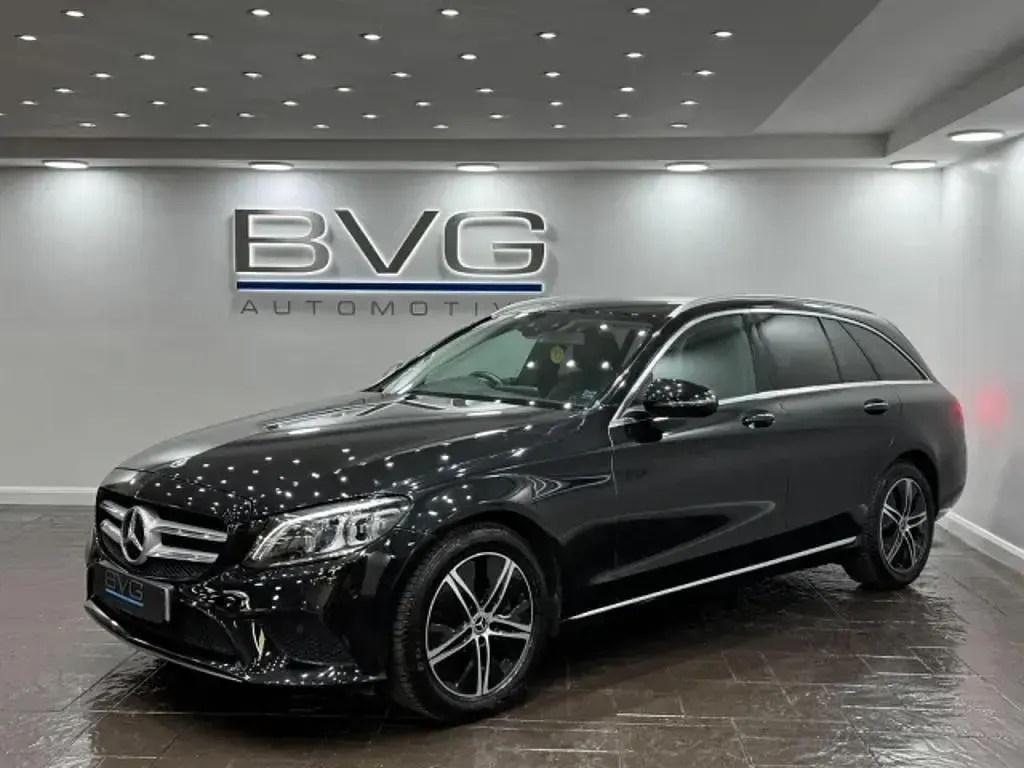 Used Mercedes C200 Premium 2019 Black Estate