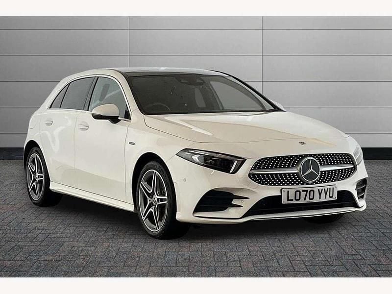 White Used 2021 Mercedes A250 AMG Line Premium Plus Hatchback | £23,650 (Fair price) - Image 1/4