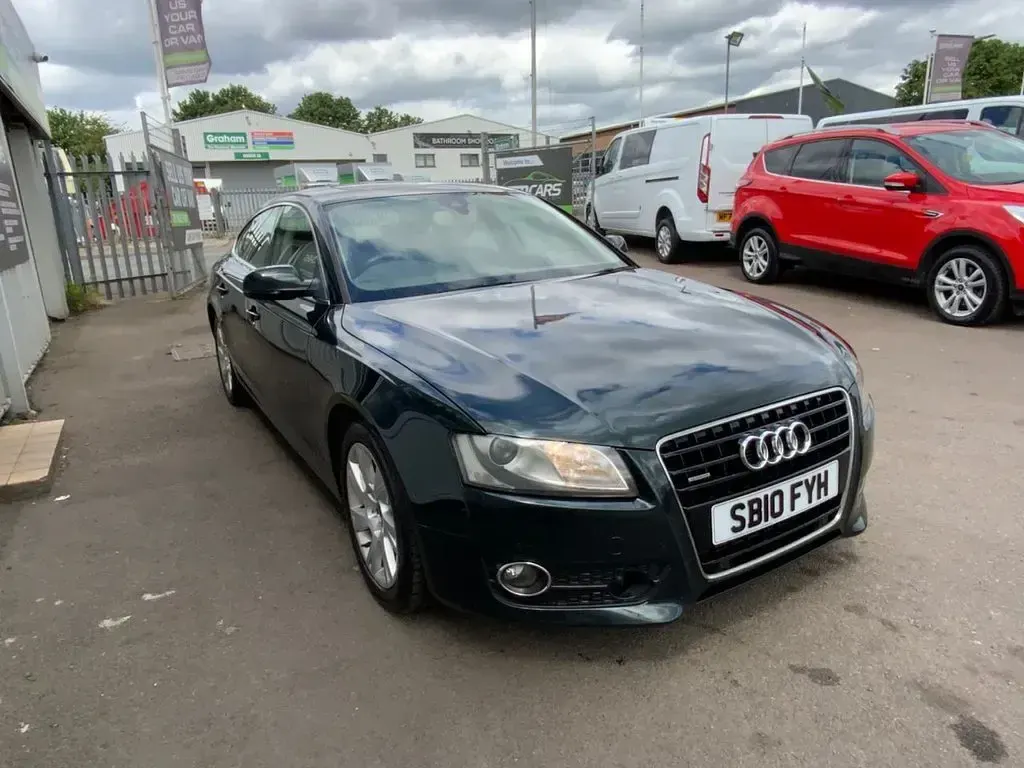 Used Audi A5 Business 2010 Green Coupe