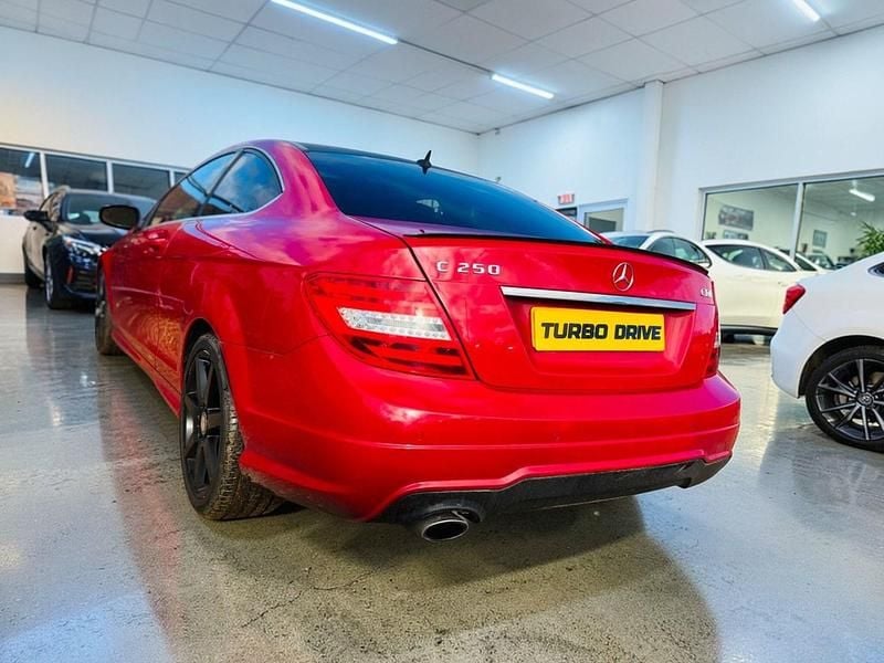 Used Mercedes C250 AMG 2013 Red Coupe