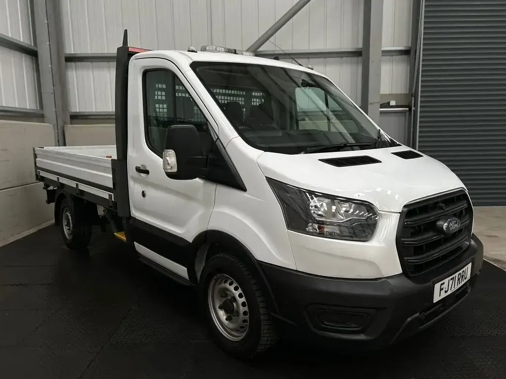 Usado Ford Transit 130 HP (95 kW) 2021 Branco Cabrios