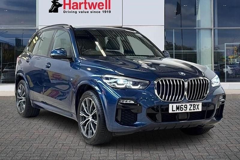 Blue Used 2019 BMW X5 M Sport SUV | £34,499 (Fair price) - Image 1/1