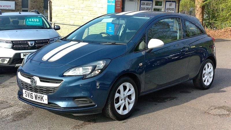 Used Vauxhall Corsa 75 HP (55 kW) 2016 Blue Hatchback