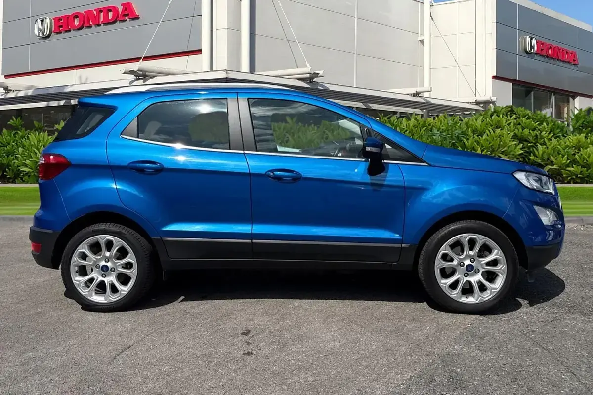 Used Ford Ecosport Titanium 2021 Blue SUV