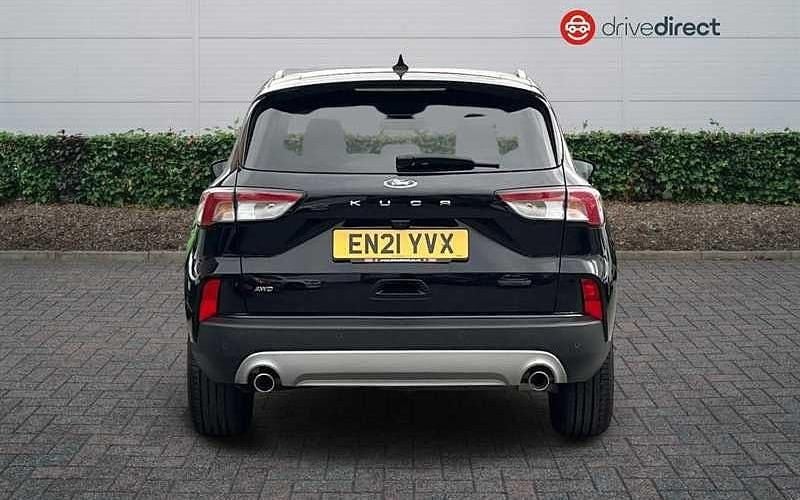 Used Ford Kuga Titanium 190 HP (139 kW) 2021 Black SUV