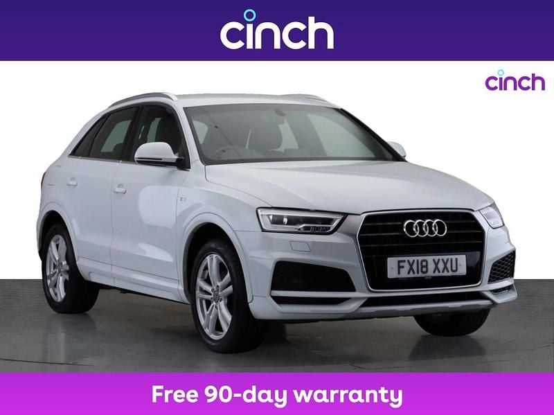 White Used 2018 Audi Q3 S-Line SUV | £15,349 (Good price) - Image 1/3