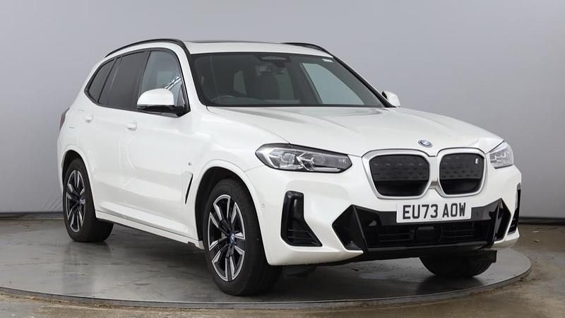 White Used 2023 BMW iX3 M Sport SUV | £33,000 (Good price) - Image 1/4