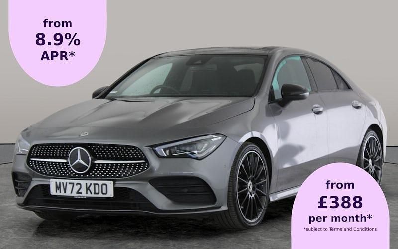 Grey Used 2022 Mercedes CLA220 AMG Line Premium Plus Sedan | £26,205 (Fair price) - Image 1/3