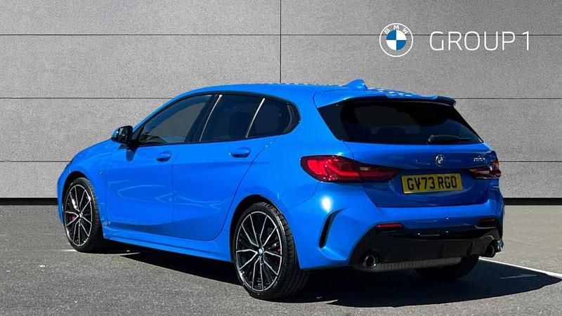 Used BMW 128 Shadowline 265 HP (194 kW) 2024 Blue Hatchback