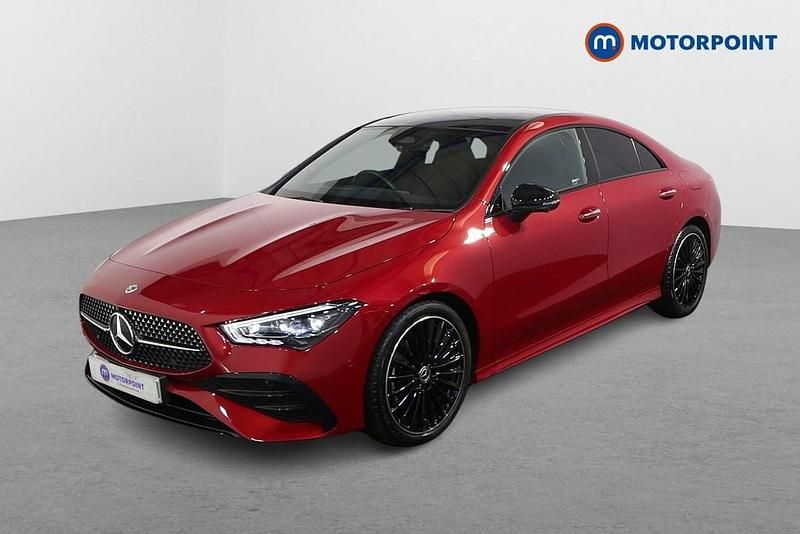 Used Mercedes CLA200 AMG Line Premium Plus 2024 Red Coupe