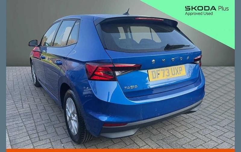 Used Skoda Fabia Comfort 108 HP (79 kW) 2023 Blue Hatchback