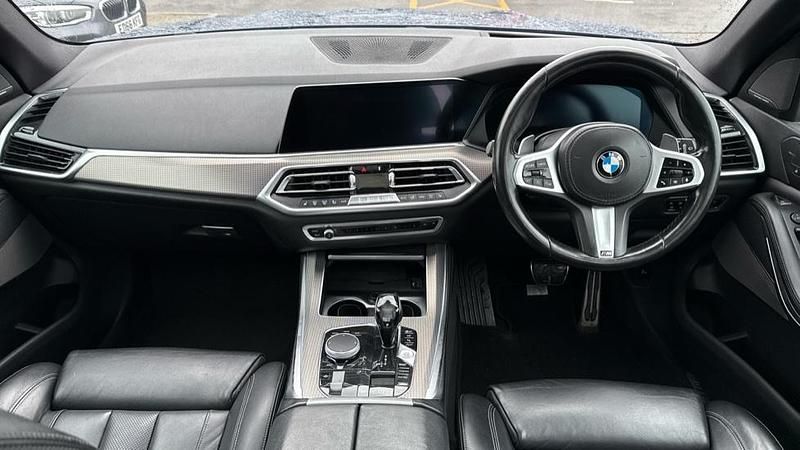 Used BMW X5 M Sport 261 HP (191 kW) 2019 Blue SUV