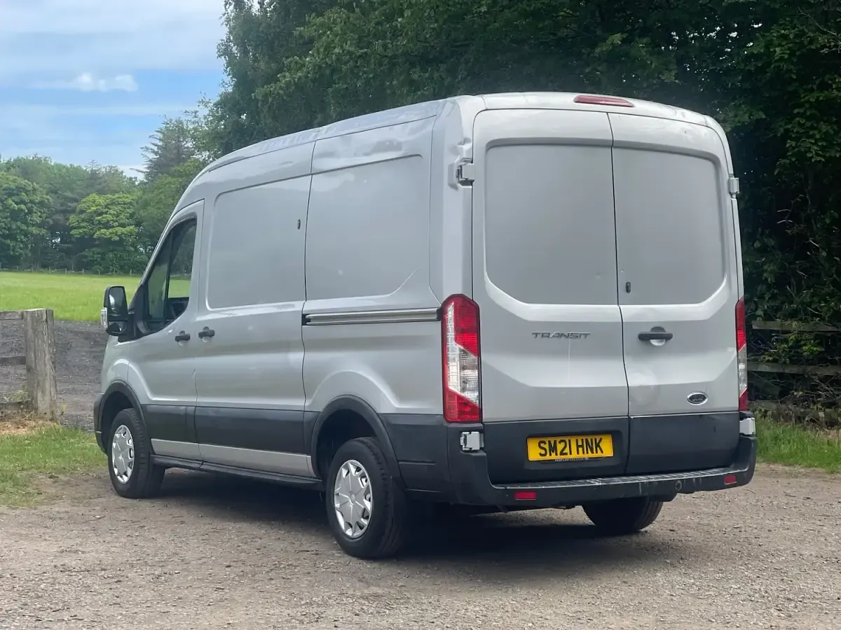 Used Ford Transit Trend 130 HP (95 kW) 2021 Silver Van