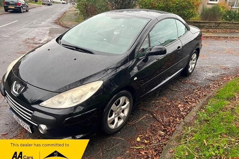 Black Used 2008 Peugeot 307 Allure Cabriolet | £1,895 (A bit pricey) - Image 1/1