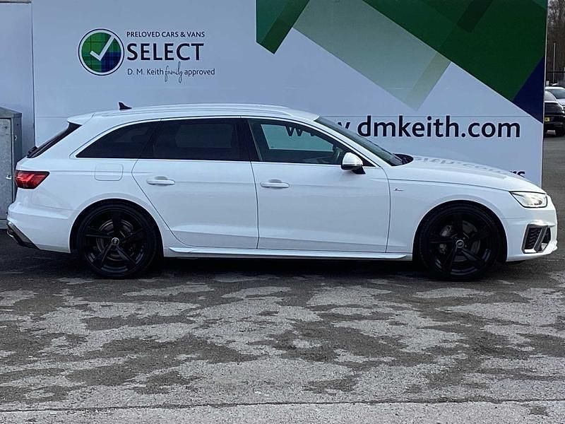 Used Audi A4 S-Line 2022 White Estate