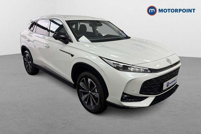 White New 2025 MG HS Trophy SUV | £22,999 (Expensive) - Image 1/4