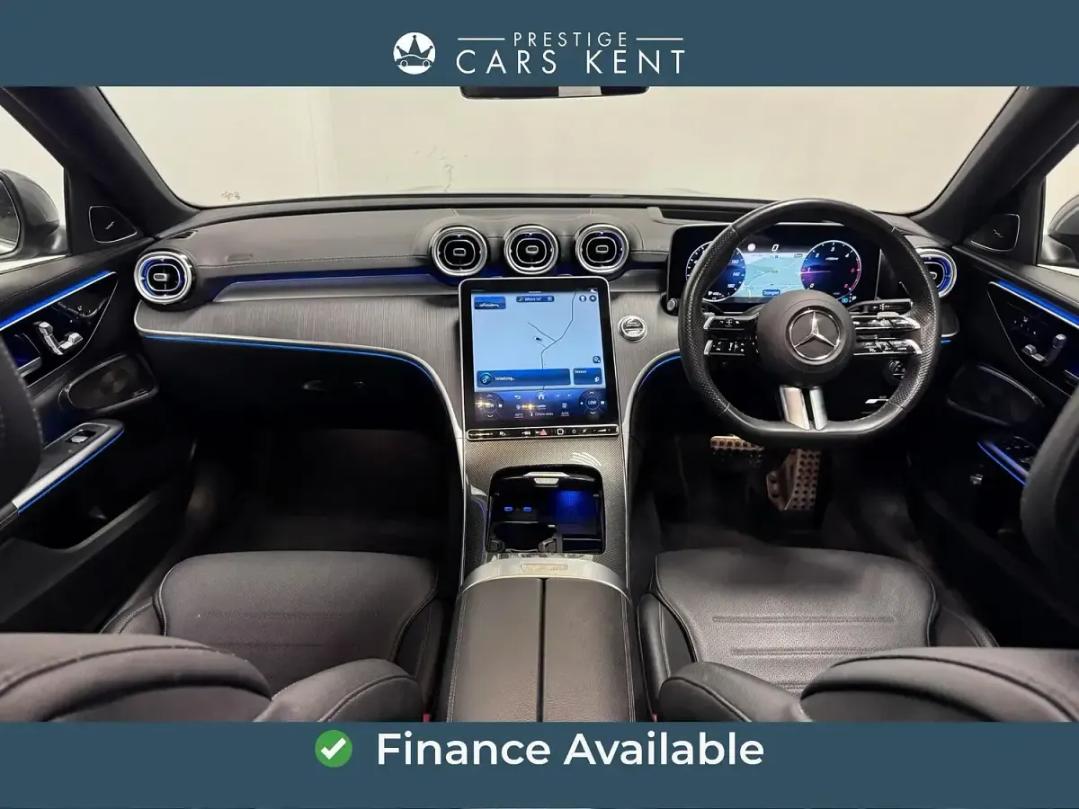 Used Mercedes C220 AMG Line Premium Plus 200 HP (147 kW) 2024 Grey Sedan