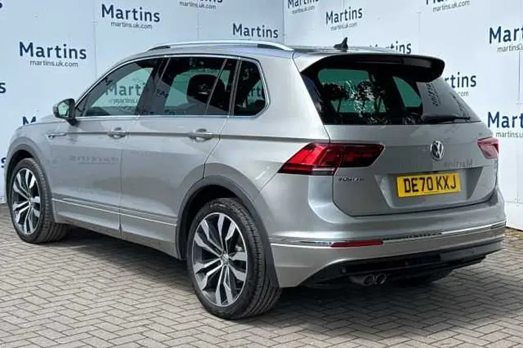 Used VW Tiguan R-line 150 HP (110 kW) 2020 Silver SUV