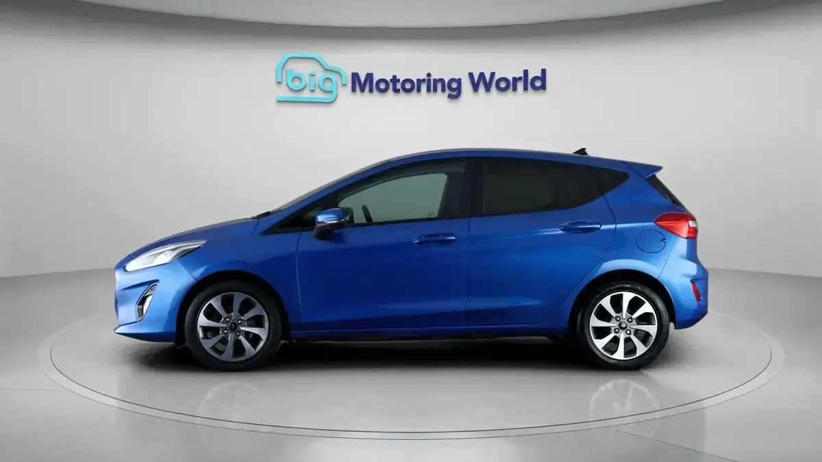 Used Ford Fiesta Trend 95 HP (69 kW) 2020 Blue Hatchback