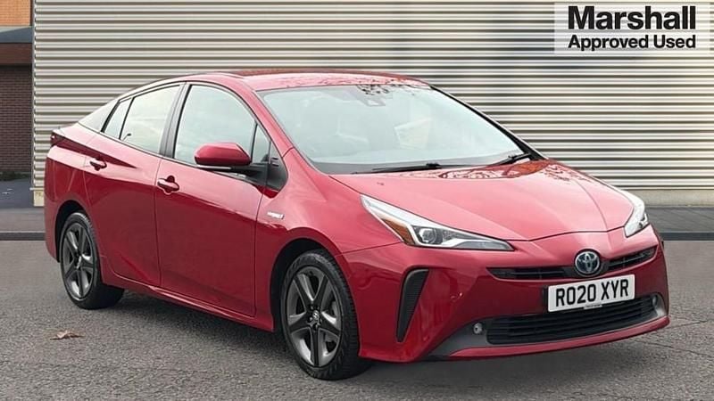Red Used 2020 Toyota Prius Business Edition Hatchback | £16,578 - Image 1/4